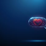 Balão de conversa com coração sobre chatbots de IA na China