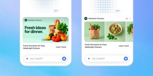 interface do ChatGPT em celular sobre ChatGPT marca d'água