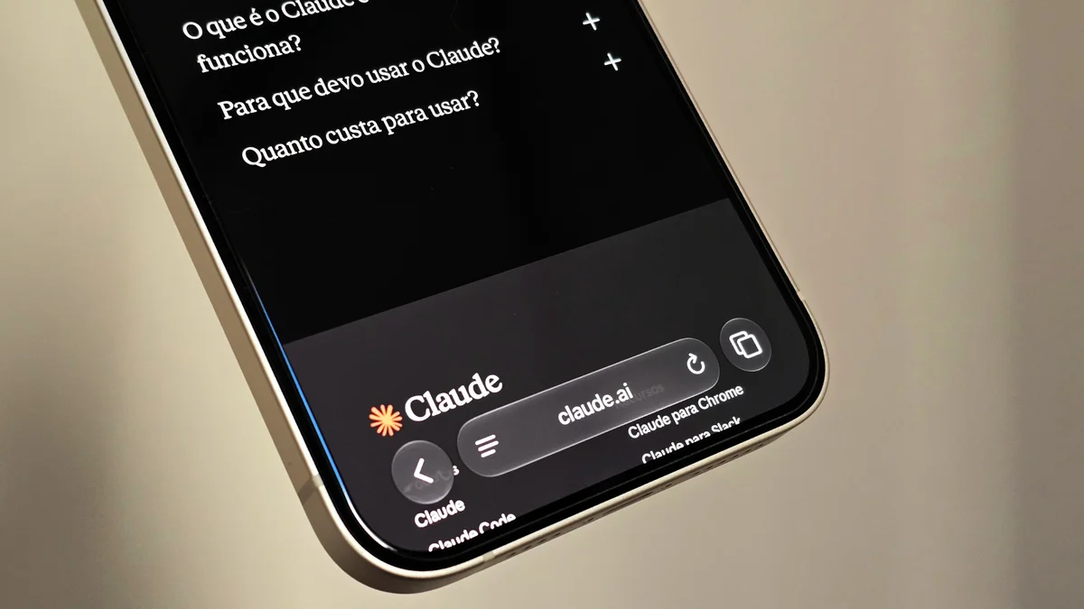 Tela do Claude Dashboards em notícia sobre IA para dados Tela do Claude Dashboards em notícia sobre IA para dados