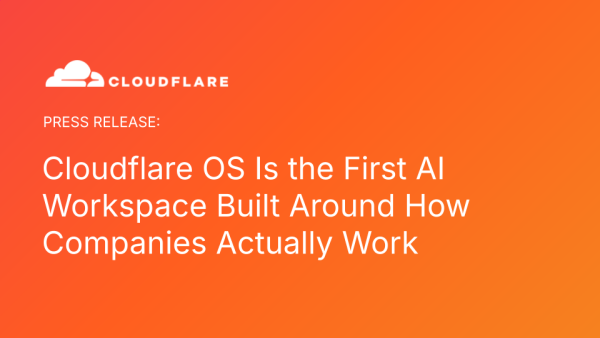 Imagem de capa do Cloudflare OS como workspace de IA para empresas