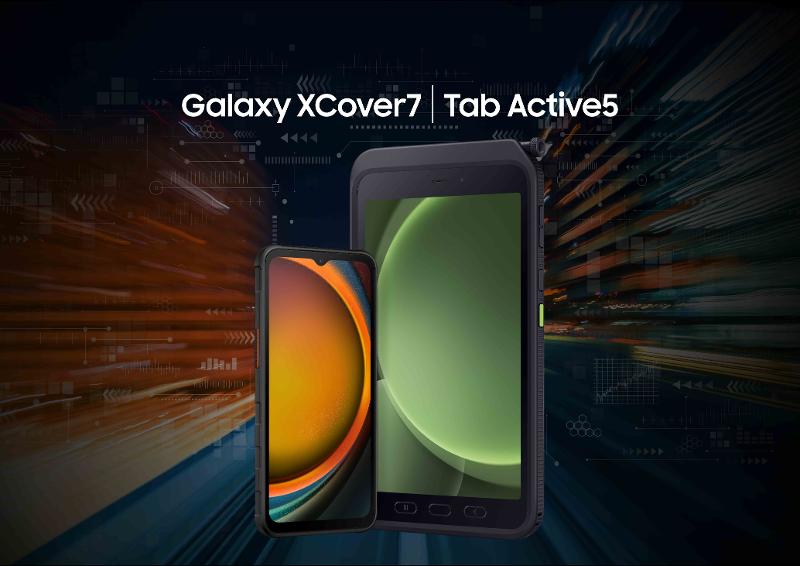 Linha Galaxy Tab Active reforça foco em uso profissional com 5G Galaxy Tab Active 6 5G relacionado à linha Tab Active5 e XCover7