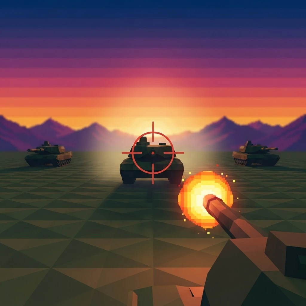jogo Polygon Pazer na galeria do Playground do Google