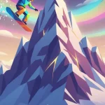 jogo Summit Swoop na capa sobre inteligência artificial do Google para games