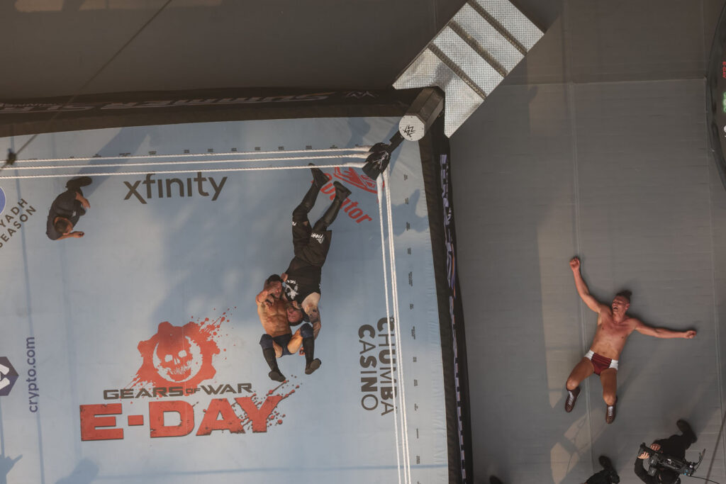 Colaboração de Gears of War com WWE na estratégia de jogos do Xbox em filmes e experiências