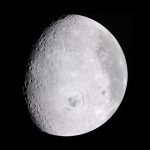 Modelo lunar da NASA e IBM em imagem de divulgação sobre IA para exploração da Lua