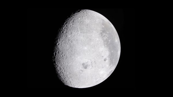 Modelo lunar da NASA e IBM em imagem de divulgação sobre IA para exploração da Lua