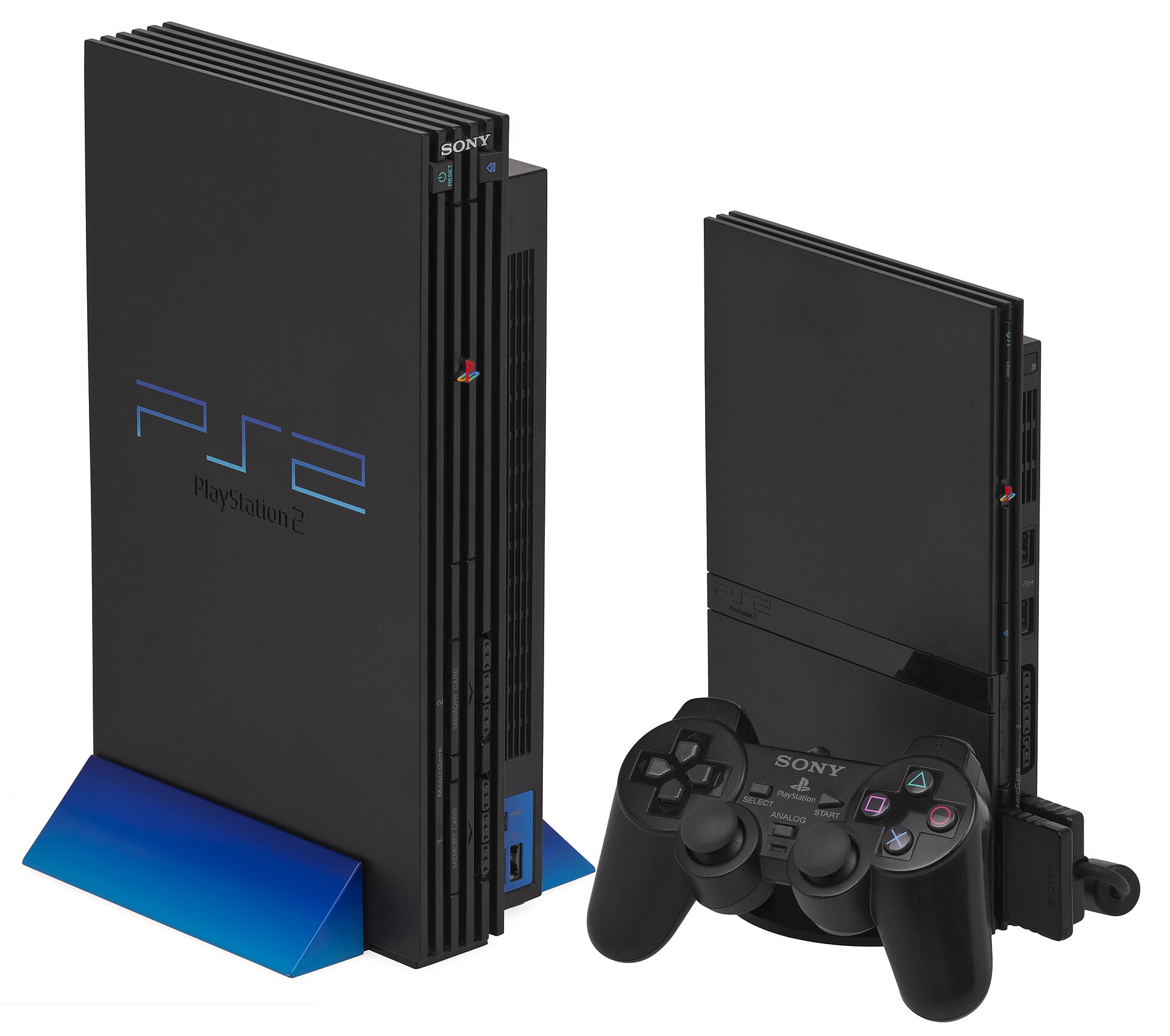 Modelos original e Slim do PlayStation 2