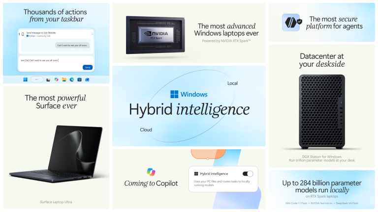 Painel de novidades do Windows 11 26H2 e dispositivos Surface